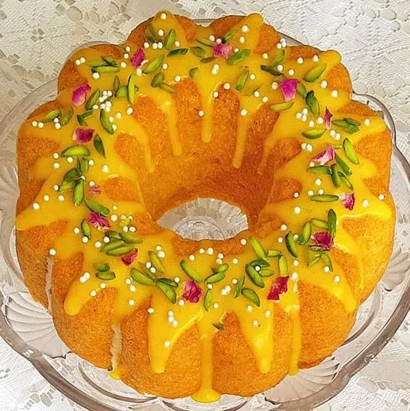 saffron cake recipe