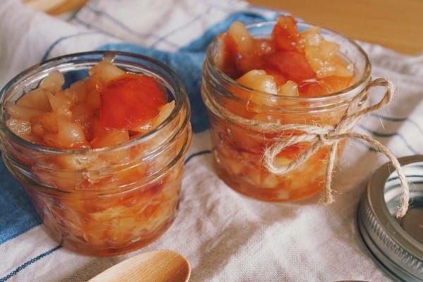 recipe for apple jam with Iranian saffron, Apple jam with Iranian saffron, Apple jam, Apple jam with saffron, Local food, How to prepare apple jam with Iranian saffron, Tips for apple jam with Iranian saffron, How to prepare different types of jam, Cooking training with saffron